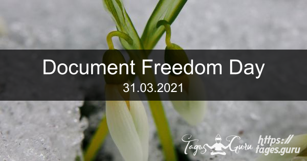 Document Freedom Day esguru