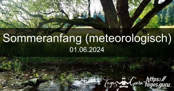 Der Countdown läuft! Wann ist endlich Sommeranfang 2024?