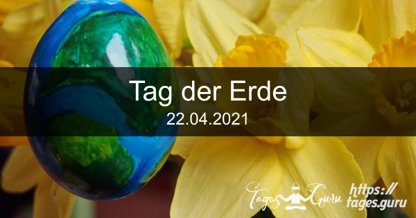 22 04 2021 Countdown Fur Tag Der Erde 2021