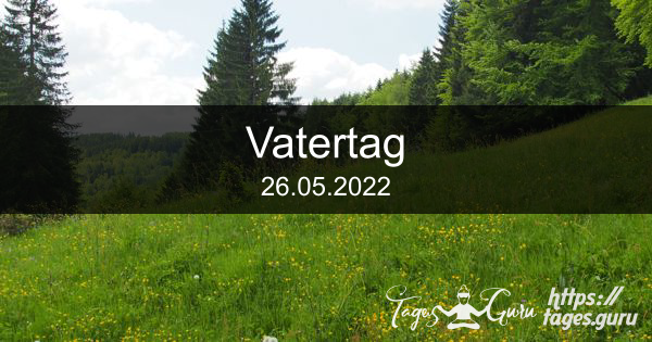 26 05 2022 Countdown Fur Vatertag 2022